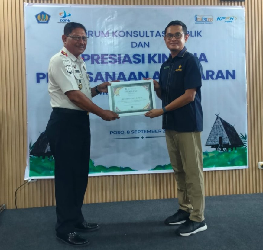 Rutan Poso Raih Terbaik II IKPA Semester I 2026