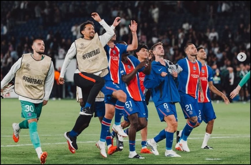 PSG Menang Telak 6-1 Atas Slovan Bratislava