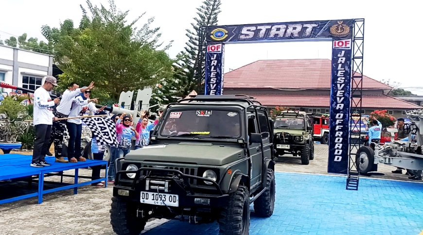 Menyambut HUT TNI AL ke-81, 213 Kendaraan Ikut Jelajah Lembah Palu 2026