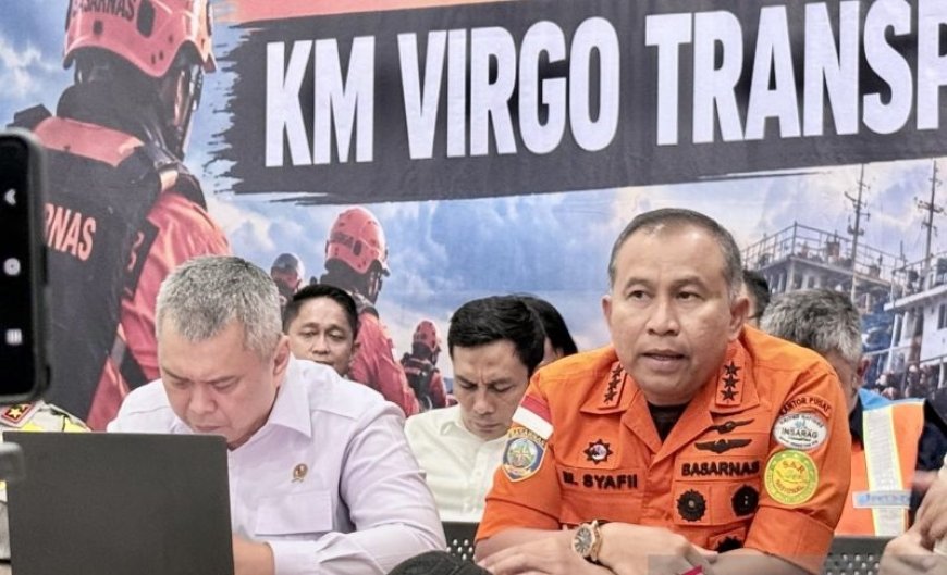 Basarnas: 15 Armada Laut-Udara Cari 130 Korban Kecelakaan Kapal Virgo