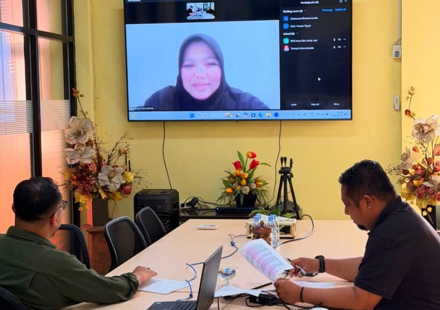 Kantor Pertanahan Kota Palu Wawancara Calon Peserta Program MagangHub