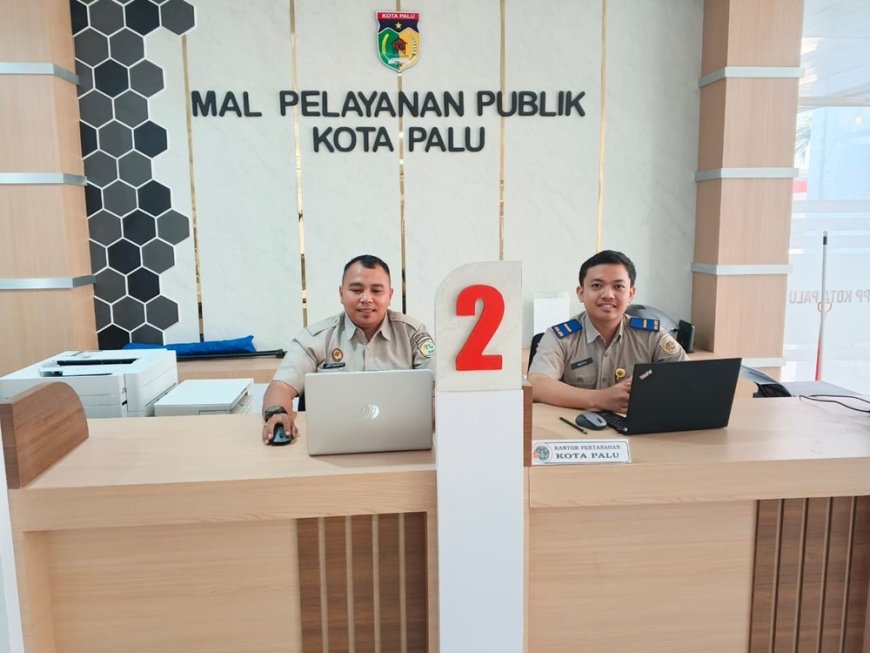 Kantah Kota Palu Buka Mal Pelayanan Publik di Pasar Bambaru, Lebih Dekat dengan Masyarakat
