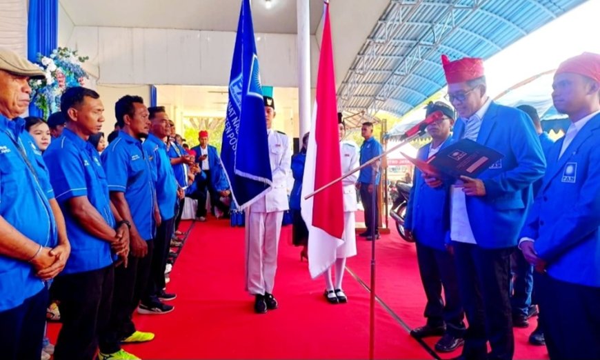 DPW PAN Sulteng Kukuhkan DPC se Kabupaten Poso