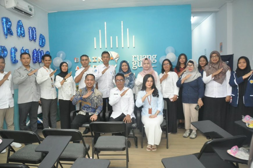Kadisdikbud Kota Palu Resmikan Brain Academy Center Ruangguru Gatot Subroto