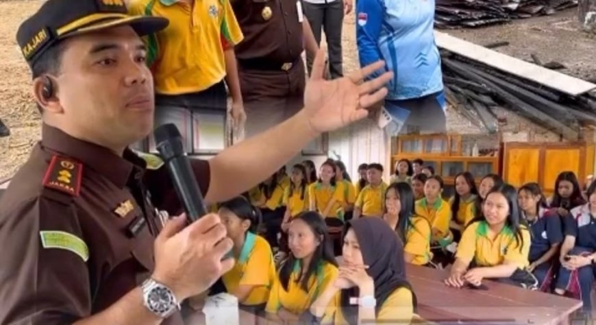 JMS Kejari Poso Gelar JMS di Kelas Darurat SMAN 1 Pamona Selatan