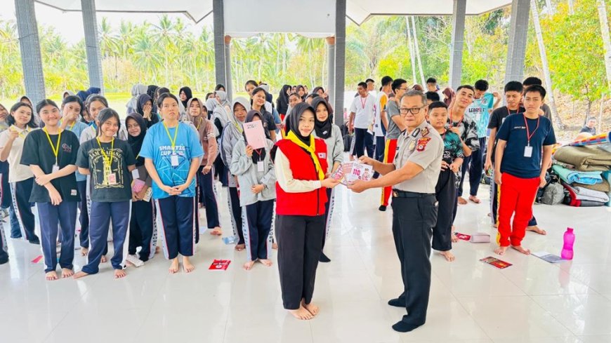Polres Poso Sosialisasikan Call Center 110 dan Manajemen Bencana