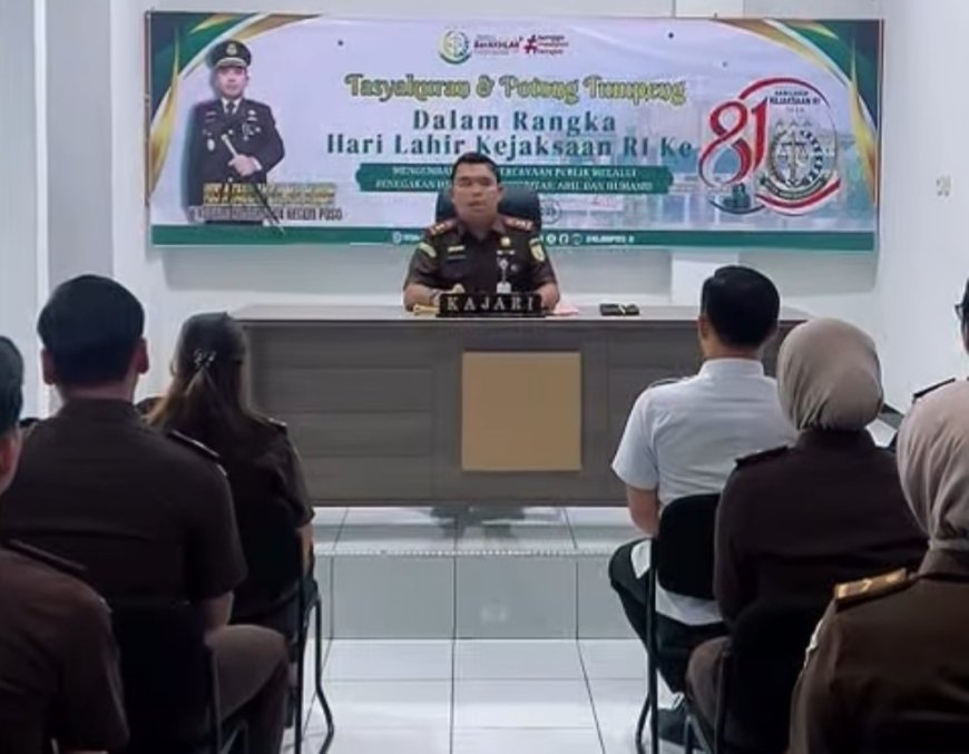 Kejari Poso Gelar Rapat Kerja Peningkatan Kinerja