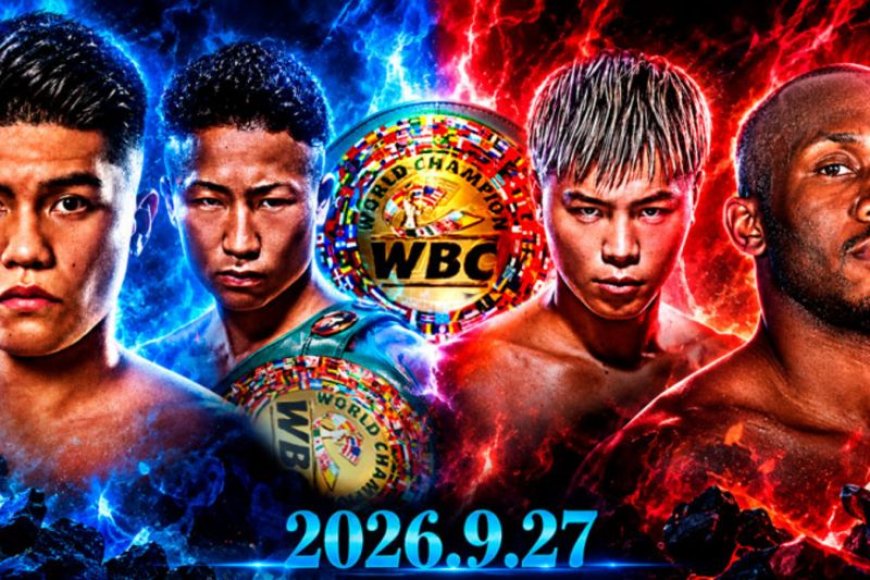 WBC Umumkan Dua Duel Rebut Juara Dunia di Jepang pada 27 September