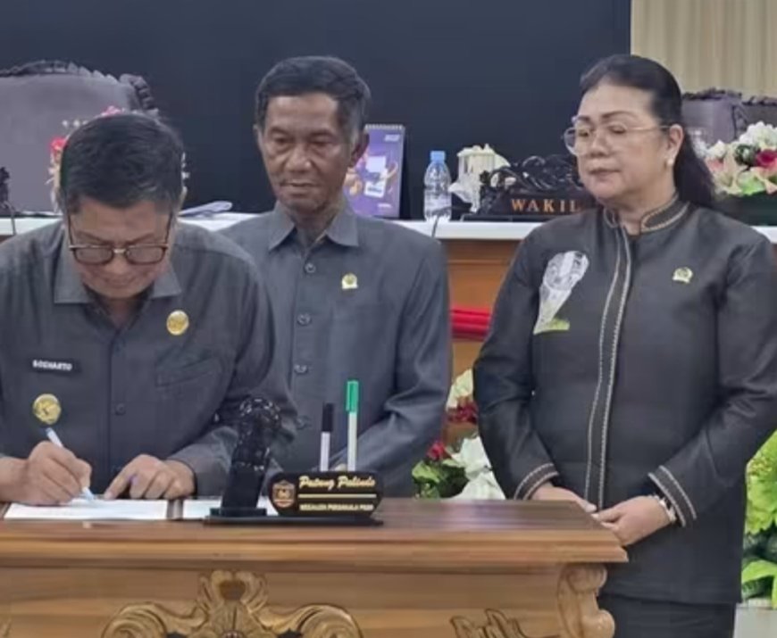 DPRD Poso Rapat Paripurna Persetujuan APBD-P 2026