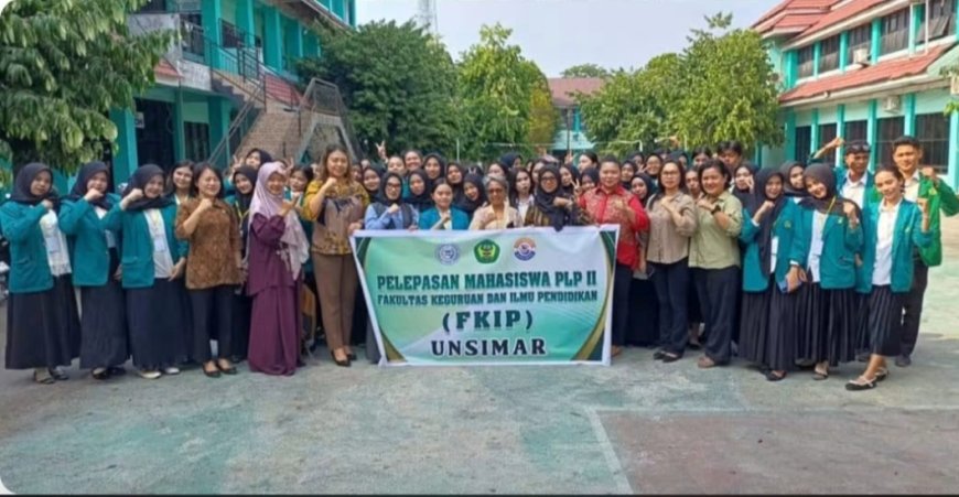 Pelepasan Mahasiswa PLP II FKIP Unsimar Tahun 2026