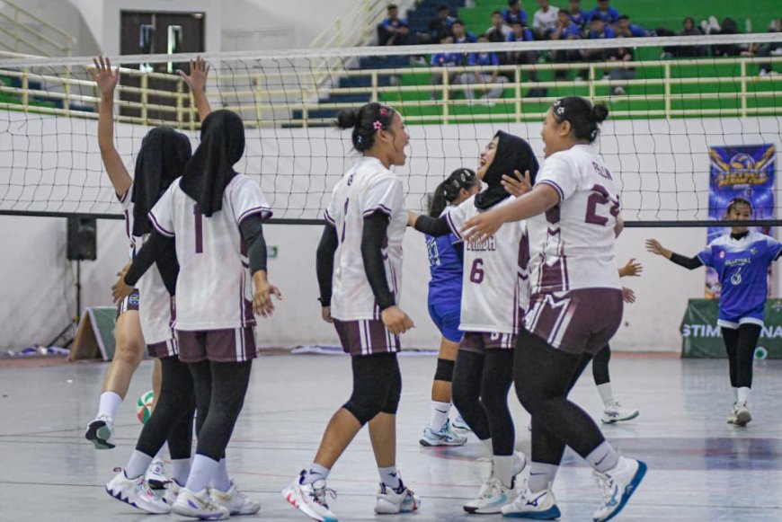 43 Tim dari 31 SMA/SMK Ramaikan Kejuaraan Bola Voli Antar Pelajar Sulteng 2026