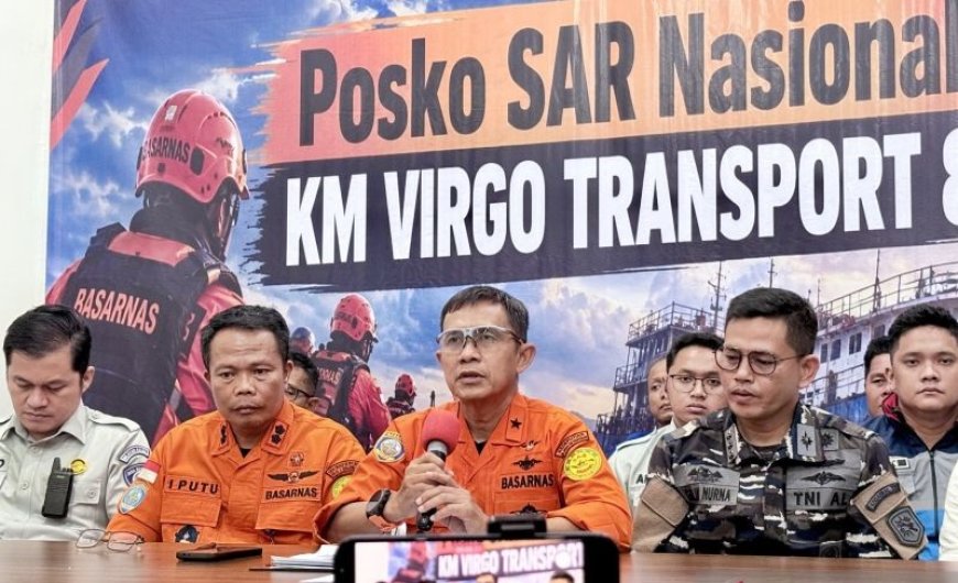 Basarnas: 93 korban KM Virgo Masih di Dalam Kapal Yang Tenggelam