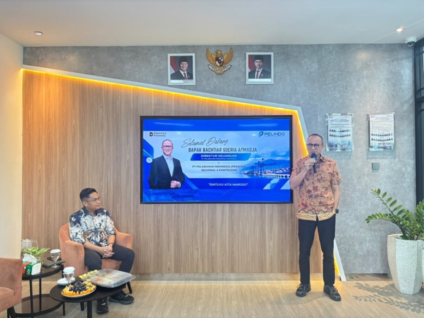 Direktur Keuangan Pelindo Sosialisasikan Penataan Peta Peran Korporasi Pelindo Group di Regional 4 Pantoloan