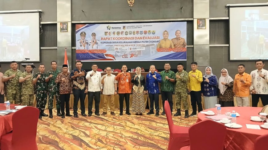 1.981 Koperasi Merah Putih Terbentuk di Sulteng