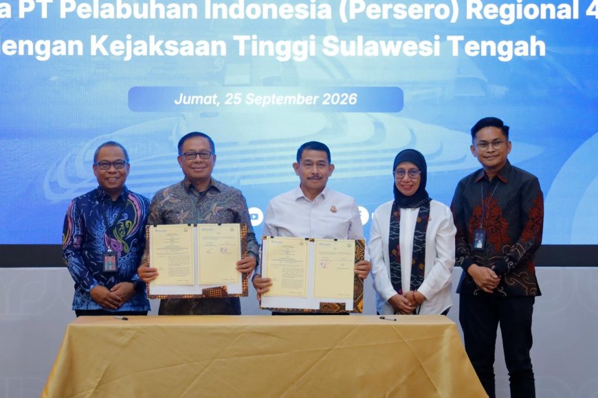Pelindo dan Kejati Sulteng Perkuat Kerja Sama Hukum