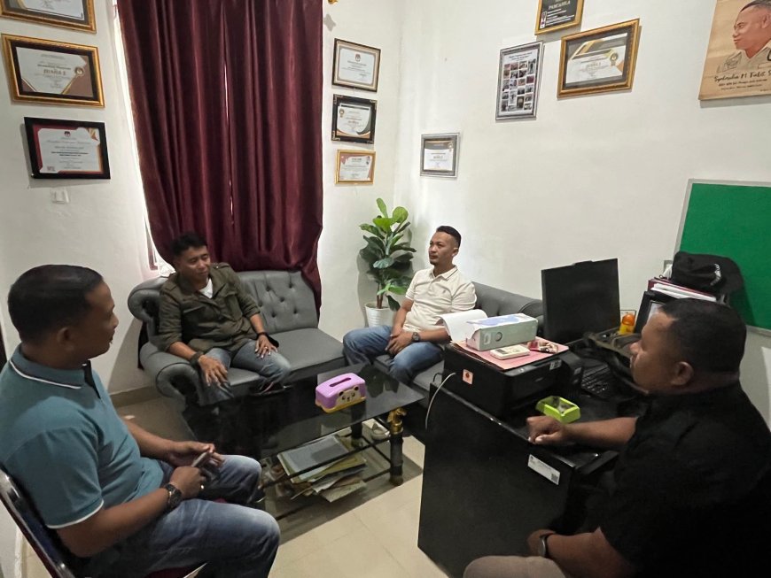 Satintelkam Polres Balut dan KPU Perkuat Sinergi, PDPB Jadi Bahasan