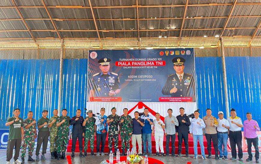 Semarak HUT TNI ke-81: Digelar, Turnamen Domino Orado 101 Piala Panglima TNI