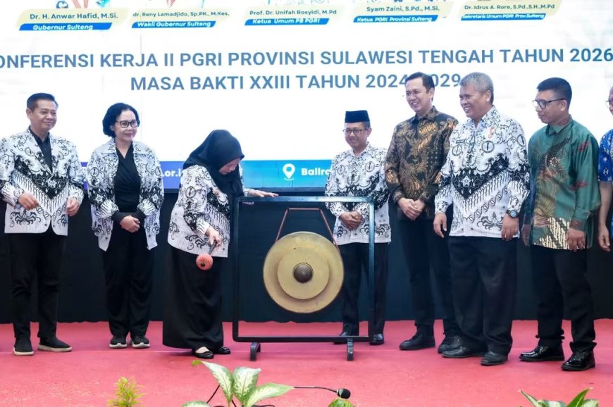 PGRI Sulteng - Pemprov Pastikan Siap Jadi Tuan Rumah Konkernas 2027