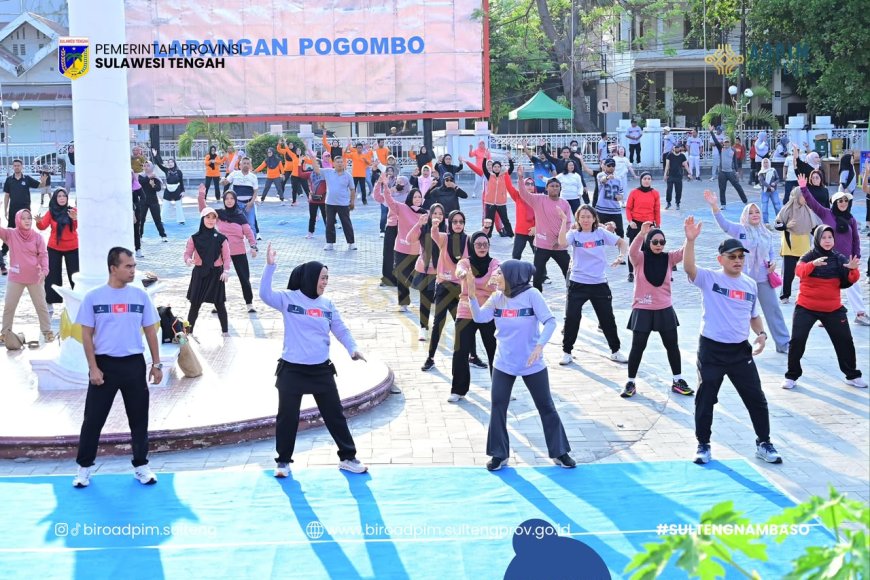 Momen Haornas ke-43, Wagub Sulteng Ajak Masyarakat Jadikan Olahraga sebagai Gaya Hidup 