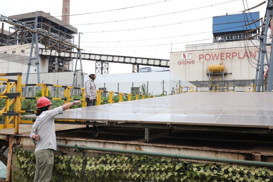 Konsisten Dorong Transisi Energi, IMIP Terus Kembangkan PLTS Kawasan