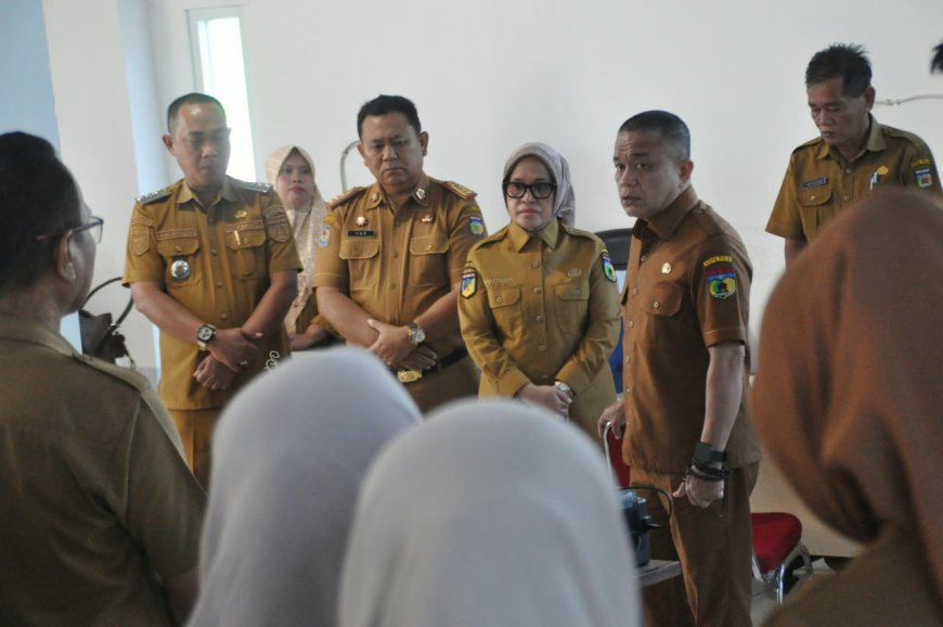 Wujudkan Esensi "Moving in Action", Wali Kota Palu Sidak Sejumlah OPD