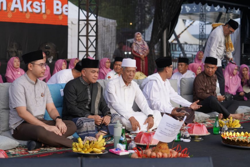 Momentum HUT ke-48 Kota Palu: Pemkot Gelar Tabligh Akbar dan Refleksi Spiritual di Lapangan Vatulemo