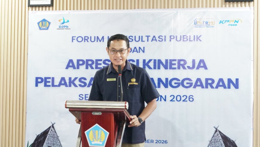 Realisasi APBN di Poso Capai Rp3,38 Triliun