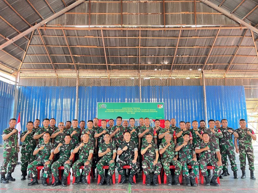 Kodim 1307/Poso Perkuat Pembinaan Teritorial