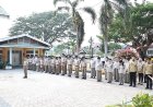 Tingkatkan Pelayanan dan Kedisiplinan, Kantor Pertanahan Kota Palu Gelar Apel Pagi Rutin