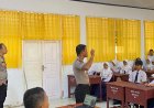 Polres Poso Sosialisasikan Penerimaan SMA Kemala Taruna Bhayangkara di SMPN 1 Poso