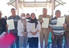 Penyerahan 99 Sertipikat PTSL di Kelurahan Balaroa