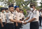 Karutan Poso Bagikan Masker Antisipasi Dampak Asap Karhutla