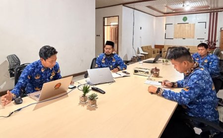 Kantah Kota Palu Hadiri Rakor Persiapan Pelaksanaan KKPR Sulawesi Tengah