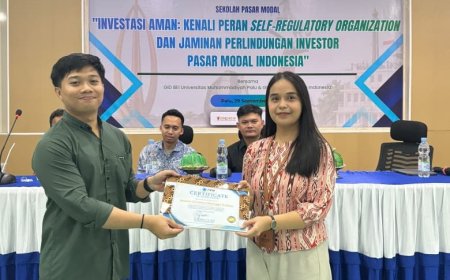 Investor Muda Sulteng Tembus 289 Ribu, Hannah Asa Indonesia: Jangan Cuma Tanya 'Untung Berapa?