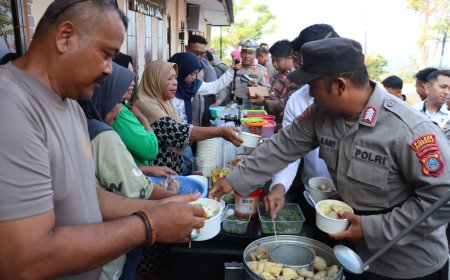 Sertijab Rasa Piknik: Cara Unik Kapolres Donggala Dekatkan Polisi dan UMKM
