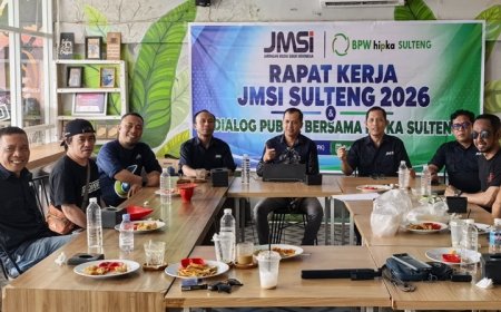 JMSI Sulteng Targetkan Pembentukan Pengurus Cabang di Empat Kabupaten Tuntas November 2026