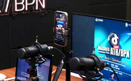 MasNya ATR/BPN Diluncurkan, Masyarakat Bisa Tanya Soal Layanan Pertanahan Lewat Live TikTok