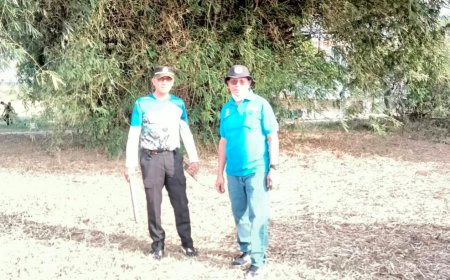 Aksi Bersih-bersih Sambut FDP Tentena Dipimpin Camat Puselemba
