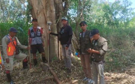 Kantah Poso Laksanakan Pengukuran Aset Pemda dan Ruas Jalan Gimpu- Gintu