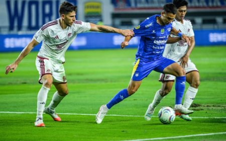 Luka Menalo Yakin Persib Bandung Dapat Atasi Port FC