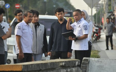 Pemkot Palu Tata Kawasan Jembatan Moh. Yamin, Buat Jalur Pedestrian dan Tambah Lampu Jalan