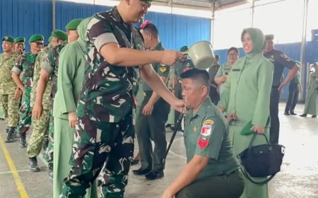 Dandim Poso Naikkan Pangkat 54 Prajurit, 2 Personel Dicoret Akibat Pelanggaran Judol