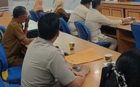 Optimalkan Tata Kelola Huntap, Kantah Palu Hadiri Rapat Konsultatif Bersama Pemkot