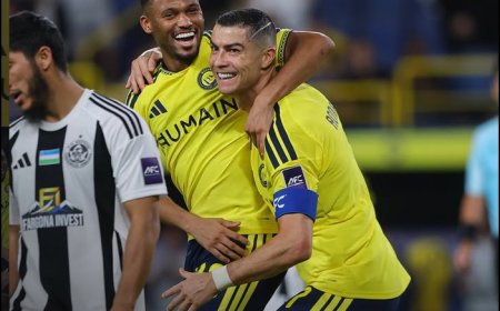 Al Nassr Kalahkan Neftchi, Johor Taklukkan Pohang​​​​​​​