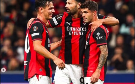 Hattrick Alphadjo Cisse Bawa AC Milan Menang 4-0 Atas RB Salzburg