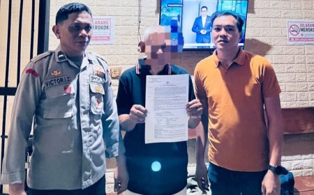 Polsek Lage Titipkan Tersangka Dugaan Pencabulan Anak di Bawah Umur
