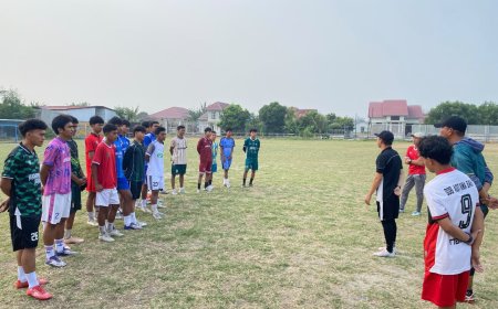 25 Pemain Tim Sepak Bola Palu Jalani Latihan Perdana