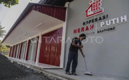 Dua tahun Prabowo-Gibran, 10.070 Koperasi Desa Merah Putih Beroperasi