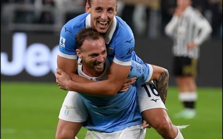 Lazio Menang Meyakinkan 3-0 atas Juventus