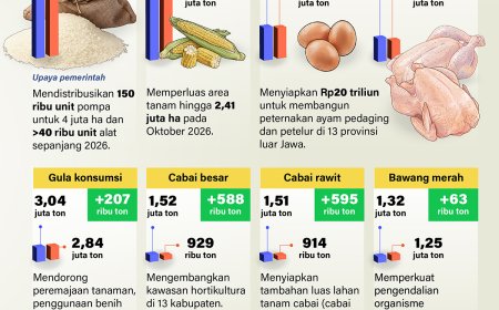8 Komoditas Capai Swasembada 2026
